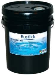 Rustlick - Rustlick Ultracut Pro/PowerCool Pro, 5 Gal Pail Cutting & Grinding Fluid - Water Soluble, For Machining - Industrial Tool & Supply