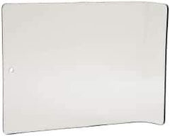 Flexbar - 10 Inch Long x 7-1/2 Inch Wide Acrylic Replacement Shield - For Use With Flexbar - Flexiguard - Industrial Tool & Supply