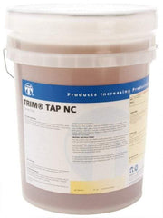 Master Fluid Solutions - Trim Tap NC, 5 Gal Pail Tapping Fluid - Straight Oil, For Broaching, Gear Cutting, Gundrilling, Milling, Reaming, Sawing, Shaving, Threading - Industrial Tool & Supply