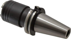 Bilz - CAT40 Taper Shank Rigid Tapping Adapter - 1/4 to 7/8" Tap Capacity, 3.5" Projection, Size 2 Adapter, Quick Change, Through Coolant - Exact Industrial Supply