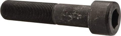 Value Collection - 1-12 UNF Hex Socket Drive, Socket Cap Screw - Alloy Steel, Black Oxide Finish, Partially Threaded, 5" Length Under Head - Industrial Tool & Supply