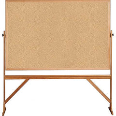 Ghent - Cork Bulletin Boards Style: Reversible Bulletin Board Color: Natural Cork - Industrial Tool & Supply
