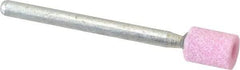 Tru-Maxx - 1/4" Head Diam x 5/16" Thickness, B136, Cylinder Cup End, Mounted Point - 1/8" Shank Diam - Industrial Tool & Supply