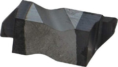 Kennametal - 3031NRP Grade KC5010, 1.58mm Cutting Width Carbide Grooving Insert - 2.39mm Max Depth of Cut, Right Hand, 0.79mm Corner Radius, TiAlN Finish - Industrial Tool & Supply