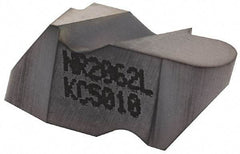 Kennametal - 2062NR Grade KC5010, 3.18mm Cutting Width Carbide Grooving Insert - 2.79mm Max Depth of Cut, Left Hand, 1.59mm Corner Radius, TiAlN Finish - Industrial Tool & Supply