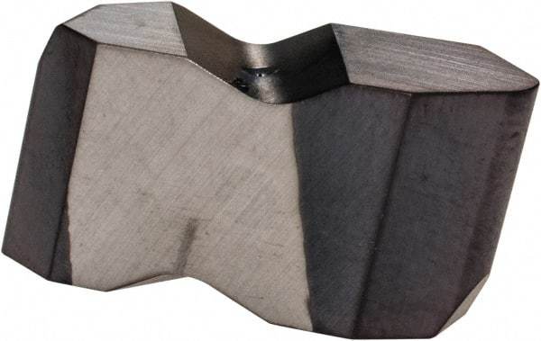 Kennametal - ND3038 Grade KC5025, Internal/External API Rotary Shoulder Connections Threading Insert - 4 TPI Int Pitch, Right Hand Insert, TiAlN Finish, Carbide - Industrial Tool & Supply