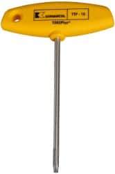 Kennametal - TP15 Torx Plus Drive, T Handle Driver for Indexable Slotting Cutter - Compatible with Insert Screws - Industrial Tool & Supply
