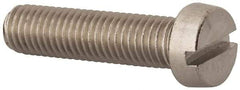 Value Collection - M10x1.50 Metric Coarse, 40mm Length Under Head Slotted Drive Machine Screw - Fillister Head, Grade 18-8 & A2 Stainless Steel, Uncoated, Without Washer - Industrial Tool & Supply