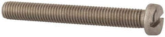 Value Collection - M10x1.50 Metric Coarse, 80mm Length Under Head Slotted Drive Machine Screw - Fillister Head, Grade 18-8 & A2 Stainless Steel, Uncoated, Without Washer - Industrial Tool & Supply