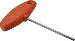 Kennametal - TP20 Torx Plus Drive, T Handle Driver for Indexable Shell Mills - Compatible with Insert Screws, Socket Head Cap Screws - Industrial Tool & Supply