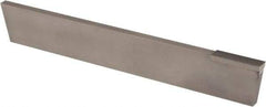 Made in USA - 1/4 Inch Wide x 7/8 Inch High x 6 Inch Long, Parallel Blade, Cutoff Blade - C2 Grade, Bright Finish - Exact Industrial Supply