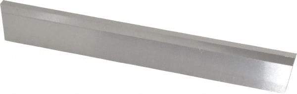 Interstate - 1/8 Inch Wide x 3/4 Inch High x 5 Inch Long, Parallel Blade, Cutoff Blade - M35 Grade, Bright Finish - Exact Industrial Supply