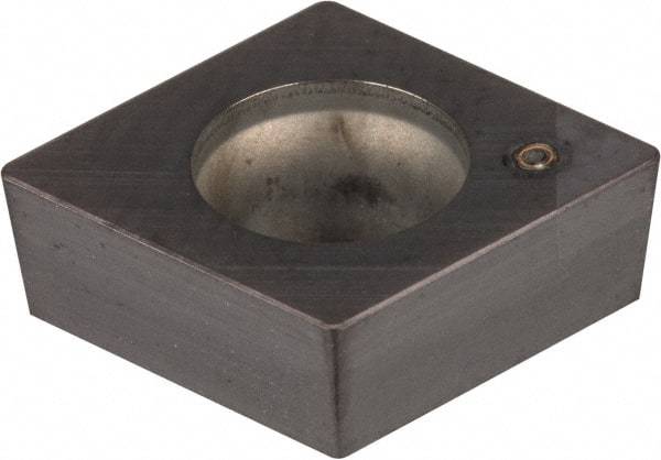 Kennametal - CCGW32.51 S0415M Grade KB5625 PCBN Turning Insert - TiAlN Finish, 80° Diamond, 3/8" Inscr Circle, 5/32" Thick, 1/64" Corner Radius - Industrial Tool & Supply