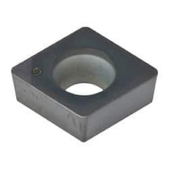 Kennametal - CCGW32.52 S0415M Grade KB5625 PCBN Turning Insert - TiAlN Finish, 80° Diamond, 3/8" Inscr Circle, 5/32" Thick, 1/32" Corner Radius - Industrial Tool & Supply