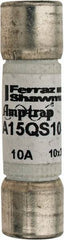 Ferraz Shawmut - 150 VAC/VDC, 10 Amp, Fast-Acting Semiconductor/High Speed Fuse - Clip Mount, 1-1/2" OAL, 100 at AC, 50 at DC kA Rating, 13/32" Diam - Industrial Tool & Supply
