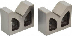 SPI - 1-3/4" Max Capacity, 90° Angle, Cast Iron V-Block - 3" Long x 1-5/16" Wide x 2-3/8" High, Sold as Matched Pair - Industrial Tool & Supply