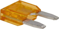 Ferraz Shawmut - 5 Amp, 32 VDC, Bussmann ATM-5, Fast Acting Automotive Fuse - 0.43" Long, Tan, Littlefuse 297005 - Industrial Tool & Supply