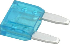 Ferraz Shawmut - 15 Amp, 32 VDC, Bussmann ATM-15, Fast Acting Automotive Fuse - 0.43" Long, Blue, Littlefuse 297015 - Industrial Tool & Supply