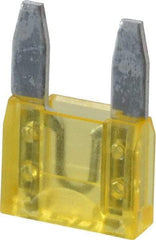 Ferraz Shawmut - 20 Amp, 32 VDC, Bussmann ATM-20, Fast Acting Automotive Fuse - 0.43" Long, Yellow, Littlefuse 297020 - Industrial Tool & Supply