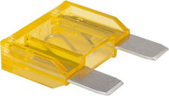 Ferraz Shawmut - 20 Amp, 32 VDC, Bussmann MAX-20, Time Delay Automotive Fuse - 1.15" Long, Yellow, Littlefuse 299020 - Industrial Tool & Supply