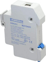 Ferraz Shawmut - 1 Pole, 600 VAC/VDC, 30 Amp, DIN Rail Mount Fuse Holder - Compatible with CC Class, 0.69 Inch Wide Fuse - Industrial Tool & Supply