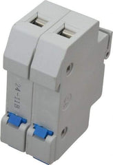 Ferraz Shawmut - 2 Pole, 600 VAC/VDC, 30 Amp, DIN Rail Mount Fuse Holder - Compatible with CC Class, 1.38 Inch Wide Fuse - Industrial Tool & Supply