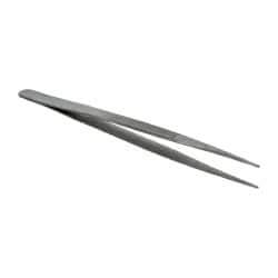 Value Collection - 5-11/16" OAL Diamond Tweezers - Medium Point - Industrial Tool & Supply