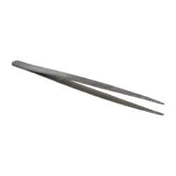 Value Collection - 5-11/16" OAL Diamond Tweezers - Broad Point - Industrial Tool & Supply