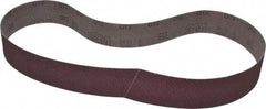 3M - 2" Wide x 48" OAL, 60 Grit, Aluminum Oxide Abrasive Belt - Aluminum Oxide, Medium, Coated, X Weighted Cloth Backing, Series 241D - Industrial Tool & Supply
