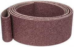 3M - 2" Wide x 132" OAL, 36 Grit, Aluminum Oxide Abrasive Belt - Aluminum Oxide, Very Coarse, Coated, X Weighted Cloth Backing, Series 341D - Industrial Tool & Supply