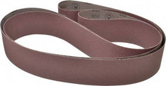 3M - 3" Wide x 132" OAL, 80 Grit, Aluminum Oxide Abrasive Belt - Aluminum Oxide, Medium, Coated, X Weighted Cloth Backing, Series 341D - Industrial Tool & Supply
