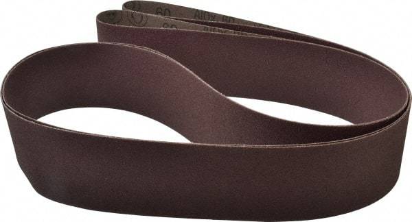 3M - 3" Wide x 132" OAL, 60 Grit, Aluminum Oxide Abrasive Belt - Aluminum Oxide, Medium, Coated, X Weighted Cloth Backing, Series 341D - Industrial Tool & Supply