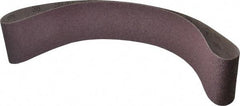 3M - 4" Wide x 54" OAL, 36 Grit, Aluminum Oxide Abrasive Belt - Aluminum Oxide, Very Coarse, Coated, X Weighted Cloth Backing, Series 341D - Industrial Tool & Supply