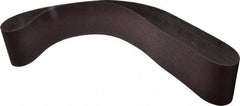 3M - 4" Wide x 54" OAL, 60 Grit, Aluminum Oxide Abrasive Belt - Aluminum Oxide, Medium, Coated, X Weighted Cloth Backing, Series 341D - Industrial Tool & Supply