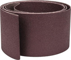 3M - 4" Wide x 132" OAL, 60 Grit, Aluminum Oxide Abrasive Belt - Aluminum Oxide, Medium, Coated, X Weighted Cloth Backing, Series 341D - Industrial Tool & Supply