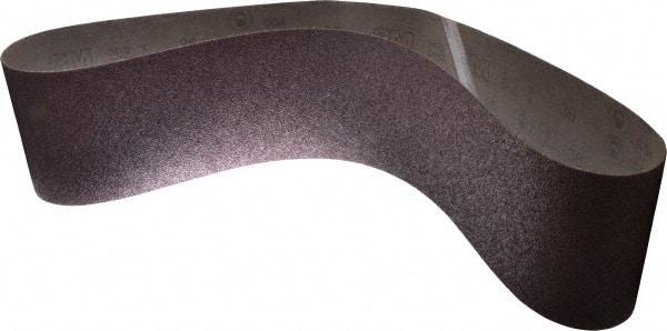 3M - 6" Wide x 60" OAL, 36 Grit, Aluminum Oxide Abrasive Belt - Aluminum Oxide, Very Coarse, Coated, X Weighted Cloth Backing, Series 341D - Industrial Tool & Supply