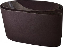 3M - 8" Wide x 107" OAL, 50 Grit, Aluminum Oxide Abrasive Belt - Aluminum Oxide, Coarse, Coated, X Weighted Cloth Backing, Series 341D - Industrial Tool & Supply
