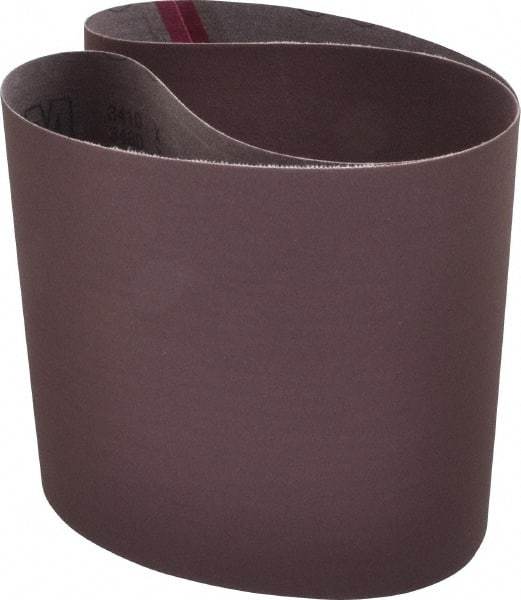 3M - 9" Wide x 48" OAL, 180 Grit, Aluminum Oxide Abrasive Belt - Aluminum Oxide, Very Fine, Coated, X Weighted Cloth Backing, Series 341D - Industrial Tool & Supply