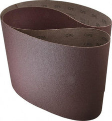 3M - 10" Wide x 70-1/2" OAL, 80 Grit, Aluminum Oxide Abrasive Belt - Aluminum Oxide, Medium, Coated, X Weighted Cloth Backing, Series 341D - Industrial Tool & Supply