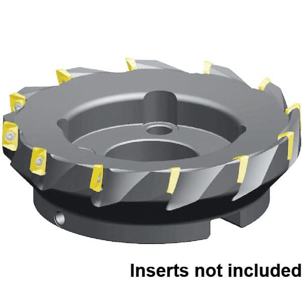 Kennametal - 50mm Cut Diam, 22mm Arbor Hole Diam, Indexable Square-Shoulder Face Mill - Industrial Tool & Supply