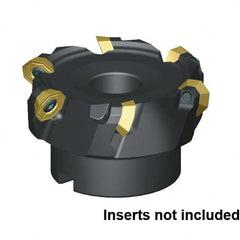 Kennametal - 100mm Cut Diam, Indexable Square-Shoulder Face Mill - Industrial Tool & Supply
