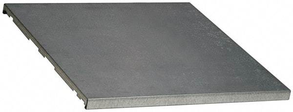 Justrite - 30-3/8 Inch Wide x 1 Inch High, Steel Drum Cabinet Shelf - 29 Inch Deep, Compatible with Justrite 60 Gallon Cabinets - Industrial Tool & Supply