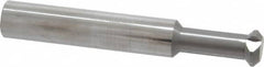 Accupro - 0.36" Cutter Head Diam, 1/32" Flat Width, 2-1/2" OAL, Solid Carbide, Single Right Hand Back Chamfer - Industrial Tool & Supply