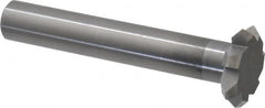 Accupro - 1" Cutter Head Diam, 1/32" Flat Width, 3" OAL, Solid Carbide, Single Right Hand Back Chamfer - Industrial Tool & Supply