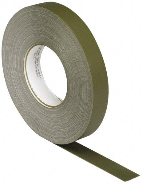 Ability One - Green Waterproof Tape - Cotton Cloth - Industrial Tool & Supply