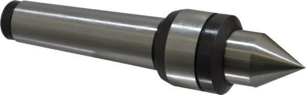 Value Collection - MT4 Taper Shank, Live Center - 2,000 Max RPM, 32mm Point Diam, 200mm Point Length, 700 Lb Max Workpc, Standard Point - Industrial Tool & Supply