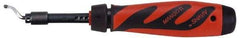Shaviv - 12 Piece, High Speed Steel Blade, Hand Deburring Tool Set - B Blade Holder, For Hole Edge, Straight Edge - Industrial Tool & Supply