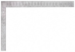 Empire Level - 24" Blade Length x 2" Blade Width, 16" Base Length x 1-1/2" Base Width Aluminum Square - 1/8" Thick - Industrial Tool & Supply