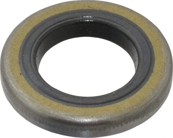Thomson Industries - 1/2" Diam, Steel Bearing Closed External Seal for Fixed Diameter Housings - 1/8" Wide x 0.879" Outside Diam - Industrial Tool & Supply