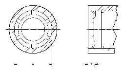 Thomson Industries - 16mm Internal Retaining Ring - For Use with Linear Bearing SSE M16, MA M16 - Industrial Tool & Supply